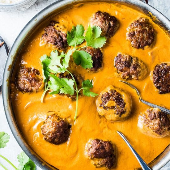 Indian Meatball Curry
