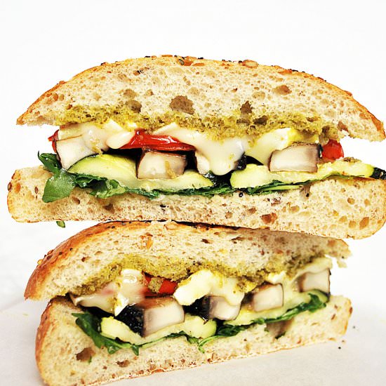 Roasted Vegetable Sandwiches