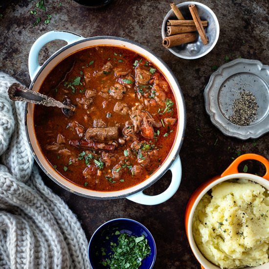 Greek beef stew