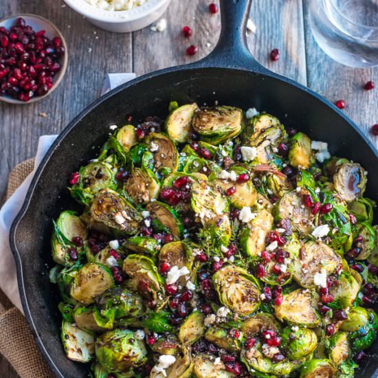 Balsamic Brussel Sprouts