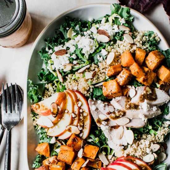 Autumn Kale Salad