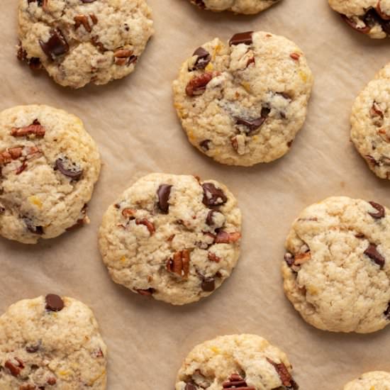 Chocolate Chunk Orange Pecan Cookie