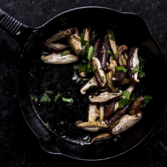easy sautéed mushrooms