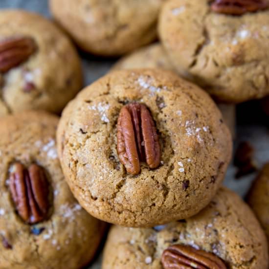 Browned Butter Pecan Cookies