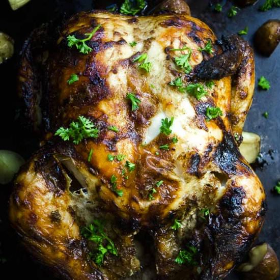 Indian Spiced Roasted Chicken