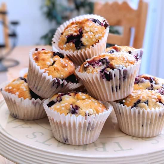 blueberry muffins
