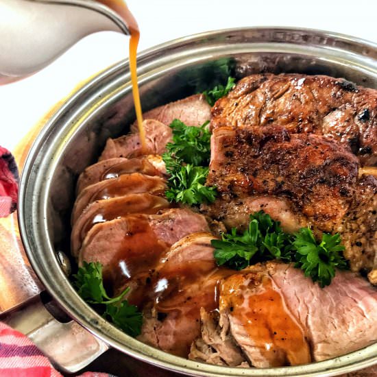 Maple Glazed Pork Tenderloin
