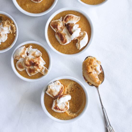 Sweet Potato Custard Pots
