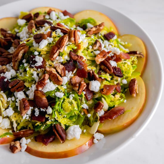 Shaved Brussels Sprout Salad