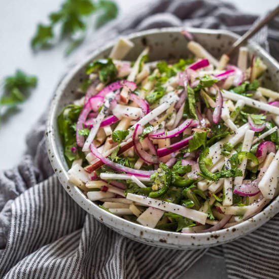 Apple Slaw with Celery Root