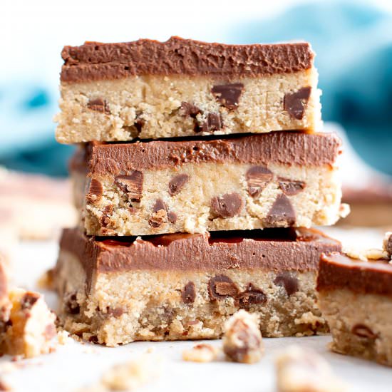 Healthy GF Cookie Dough Bars
