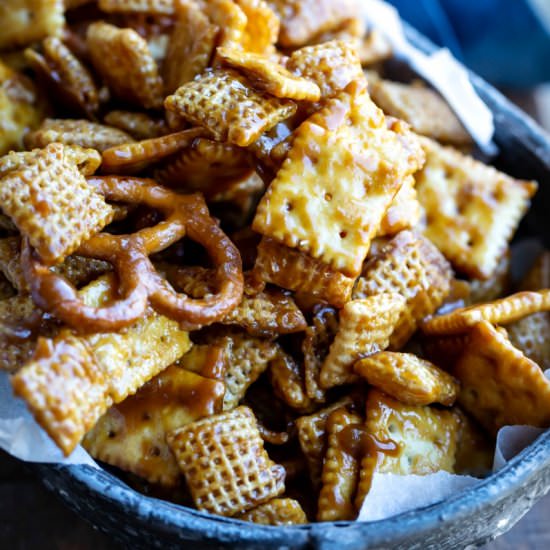 Toffee Chex Mix