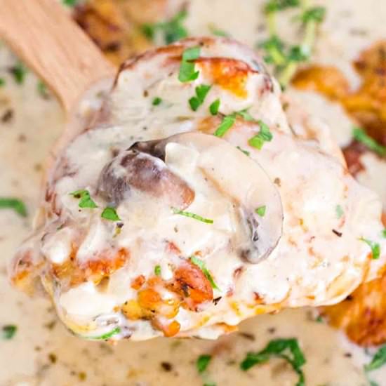 Instant Pot Chicken Marsala