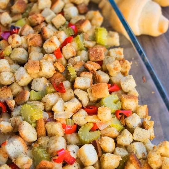 Thanksgiving Turkey Stuffing