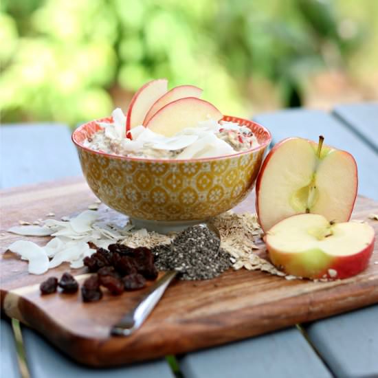 Easy Vegan Bircher Muesli