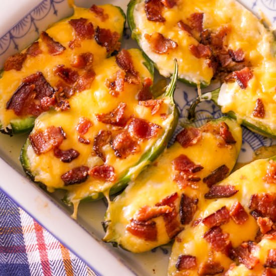 Low Carb Jalapeño Poppers