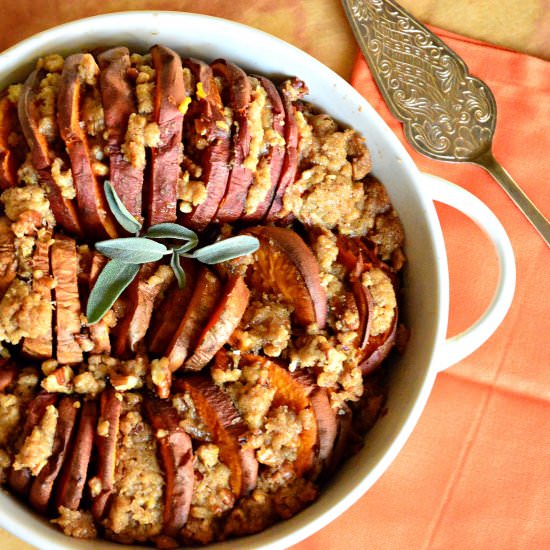Hasselback Sweet Potatoes