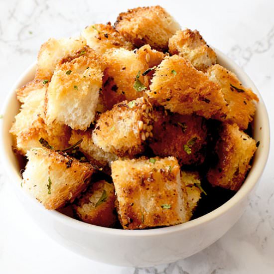 Challah Croutons