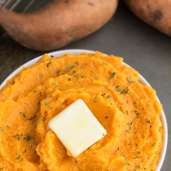 Mashed Sweet Potatoes