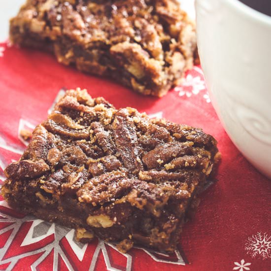 Gluten-Free Pecan Squares