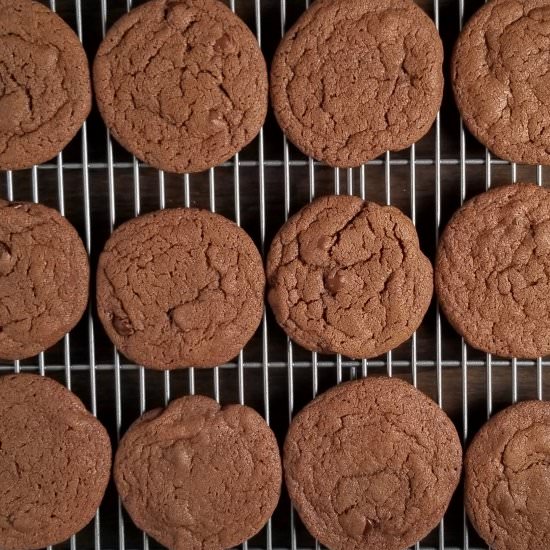 Double Chocolate Chip Cookies