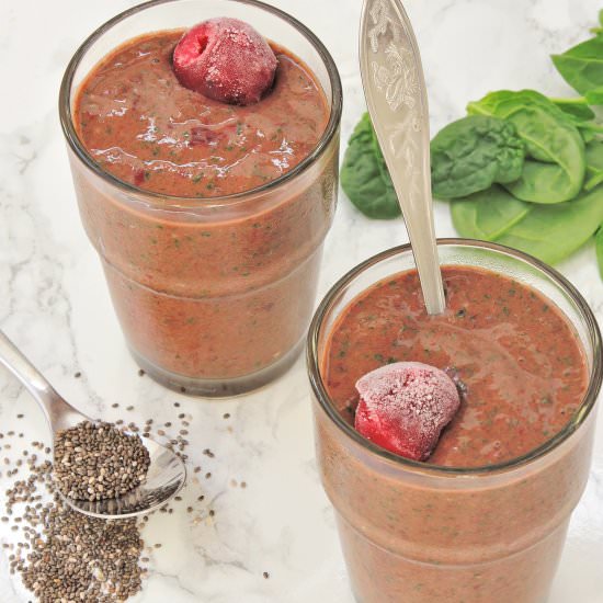 Chocolate-Cherry Smoothie