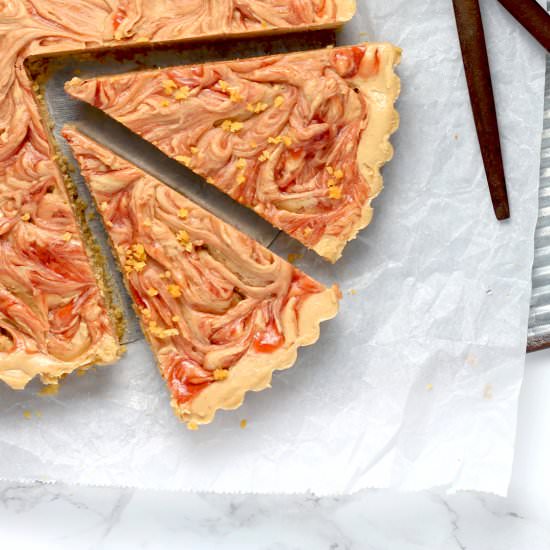 Peanut Butter & Jelly Tart
