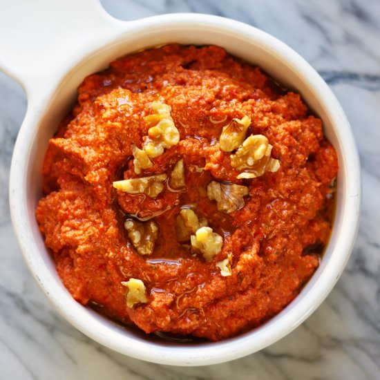 Muhammara Roasted Bell Pepper Dip