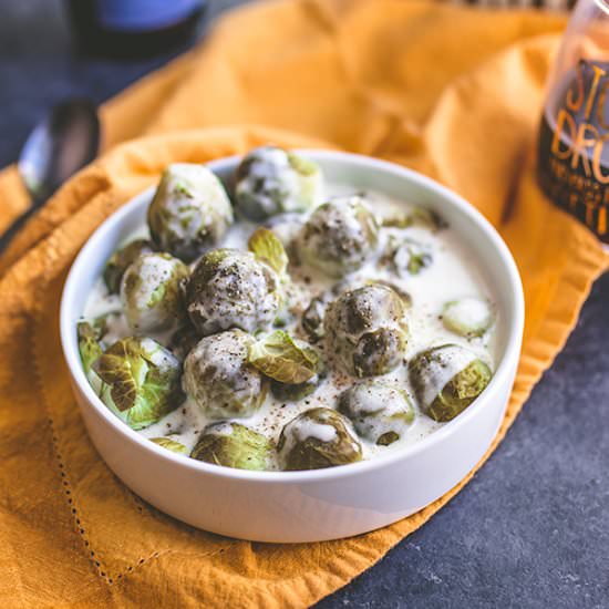 Brussels Sprouts Gratin