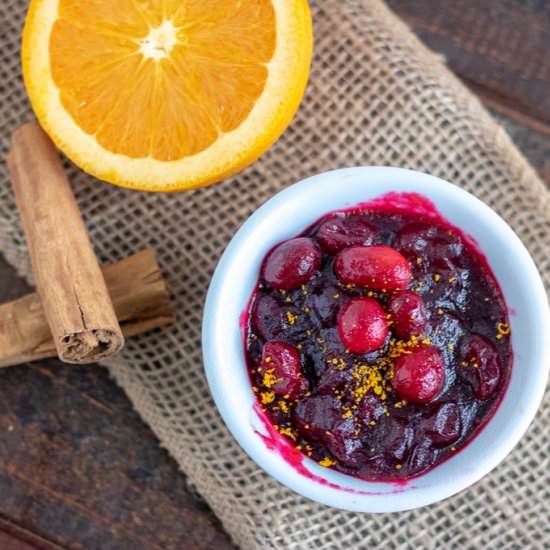 Homemade Cranberry Sauce