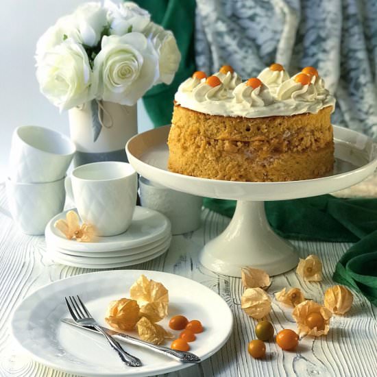 Moist And Tender Carrot Cake