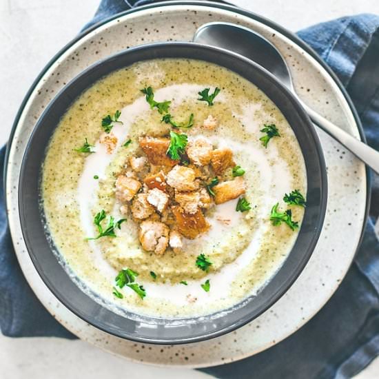 cream of broccoli soup