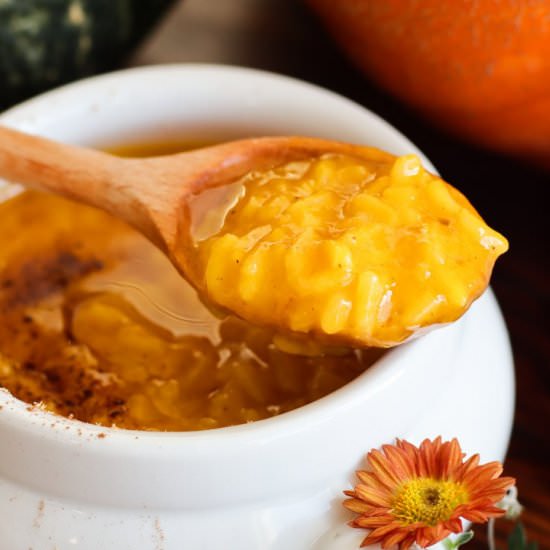 Creamy Pumpkin Pudding, Kasha