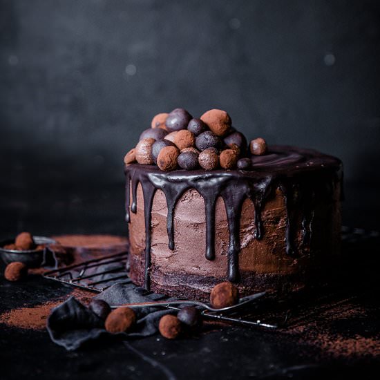Chocolate Hazelnut Celebration Cake