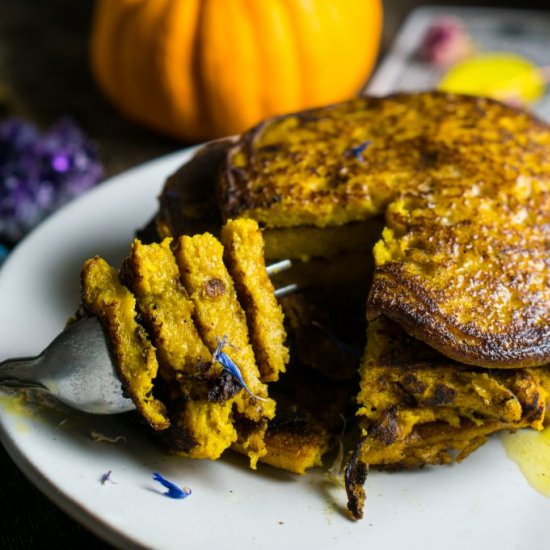 Quinoa Pumpkin Pancakes