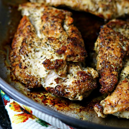 Easy 4 Spice Chicken Breast
