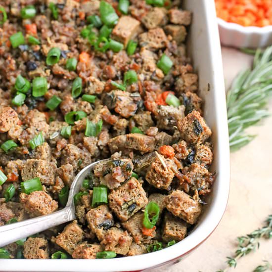 Paleo Low Carb Sausage Stuffing