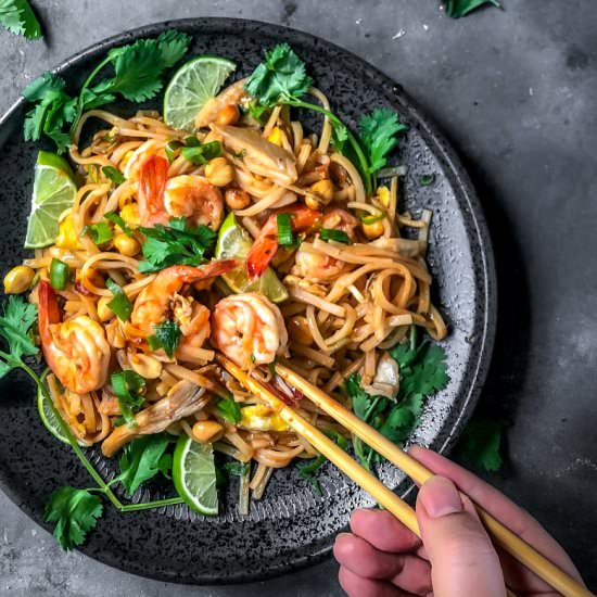 SHRIMP PAD THAI