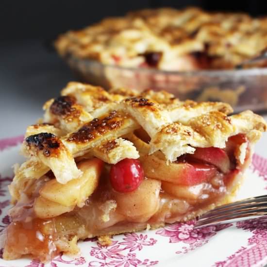 Apple Cranberry Pie