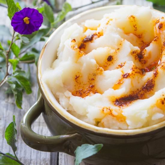 Chipotle Garlic Mashed Potatoes