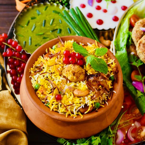 Banarasi Vegetable Biryani