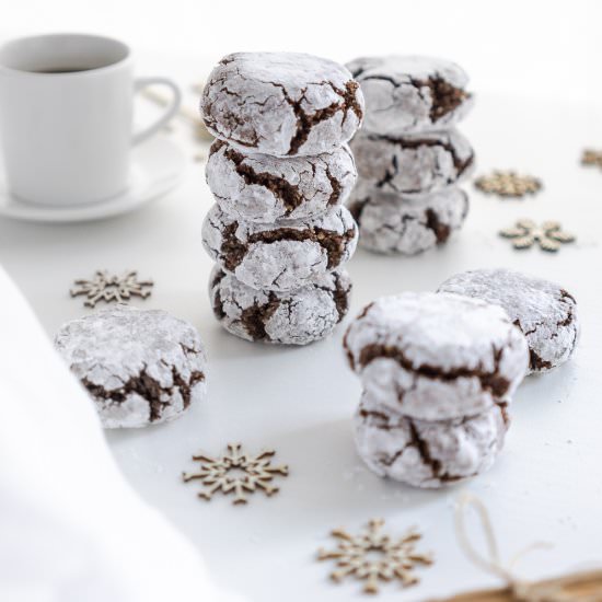 Chocolate Amaretti Cookies