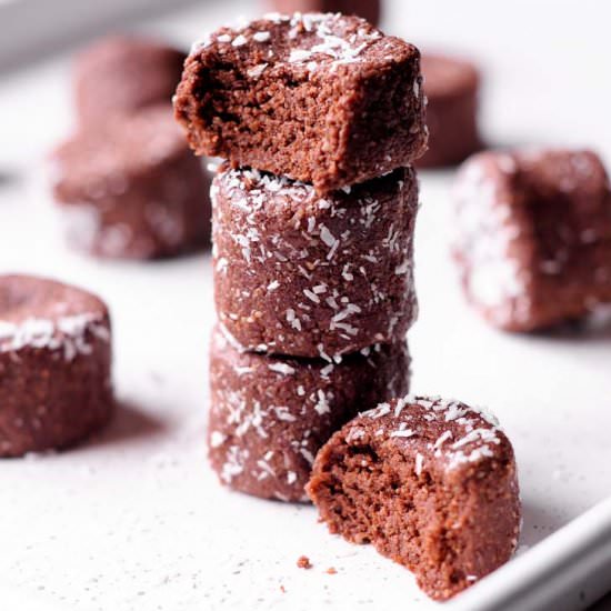 Vegan Chocolate Coconut Bites