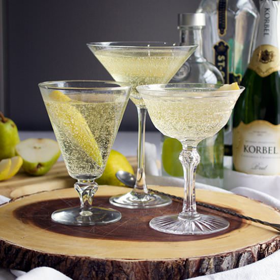 French Pear Martini