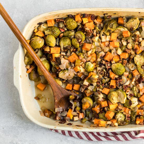 Fall Roasted Vegetable Casserole