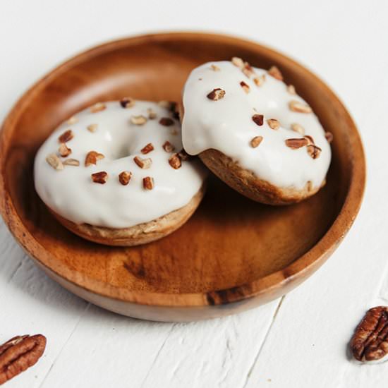 Maple Pecan Oatmeal Donut
