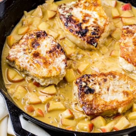 Maple Apple Pork Chops