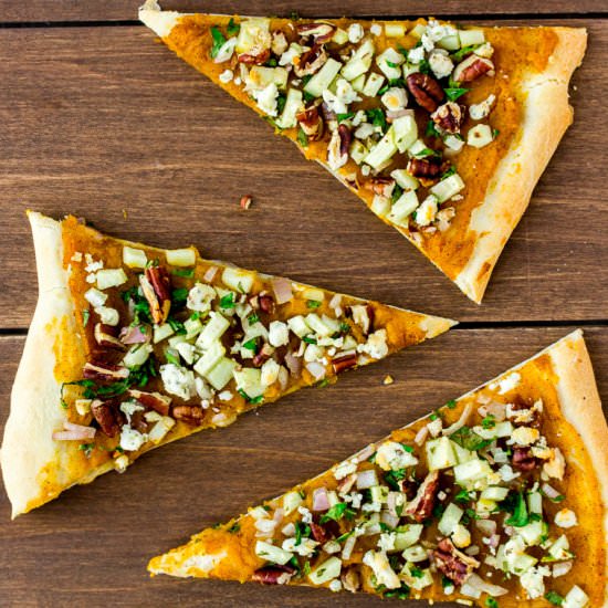 Butternut Squash Apple Flatbread