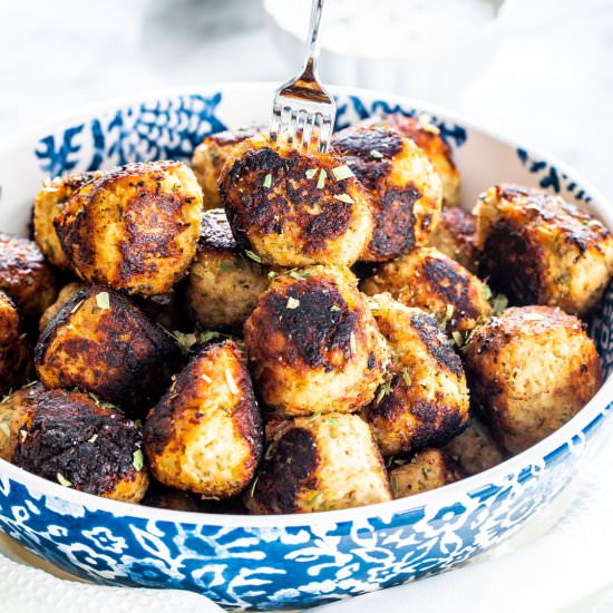 SWEET POTATO TURKEY MEATBALLS