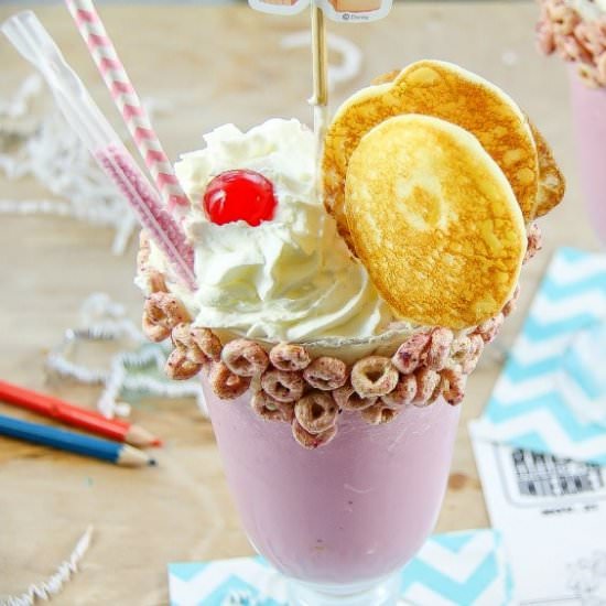 Wreck-It Ralph Pancake Milkshake